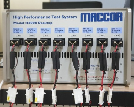 5V/15A 8ch battery tester